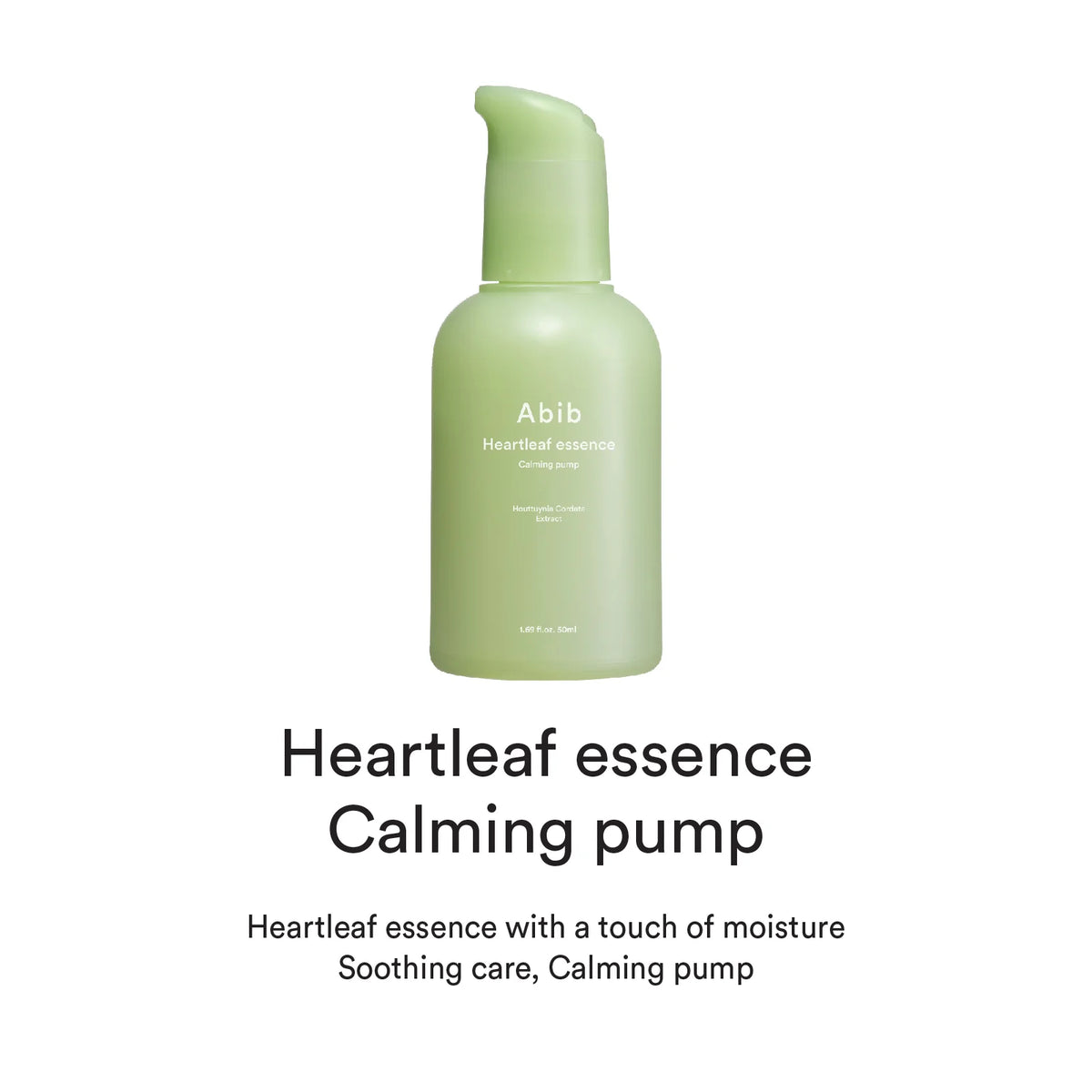 Heartleaf essence Calming pump 50ml