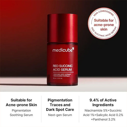 Medicube RED SUCCINIC ACID CLARIFYING SERUM 30ml