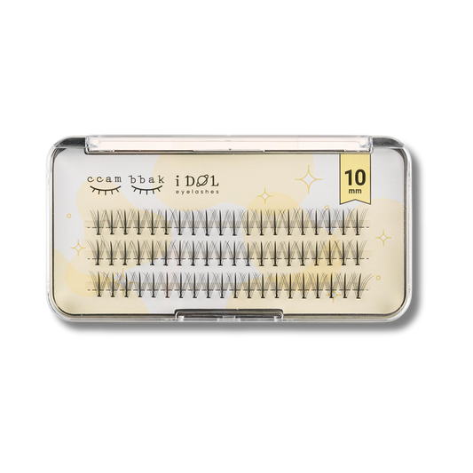 Idol eyelashes 10mm (W type)