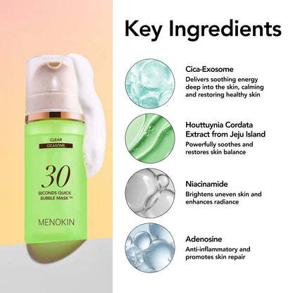 30 Seconds Quick Bubble Mask Clear 95mL