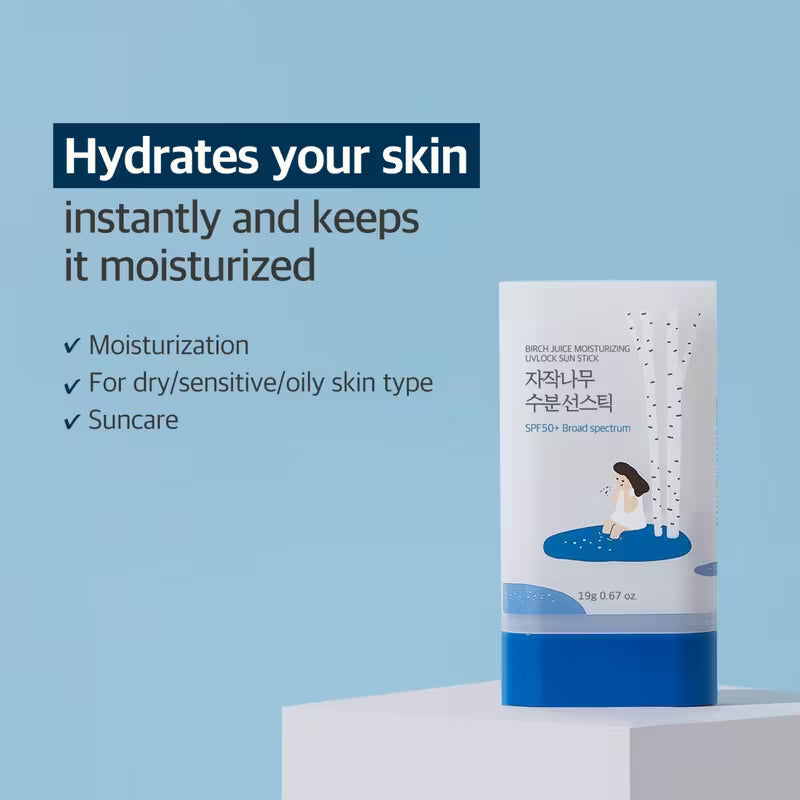 Birch Juice Moisturizing Uvlock Sun Stick 19g