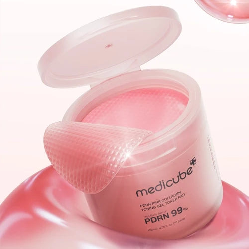 PDRN PINK Collagen Toning Gel Toner Pad 70ea