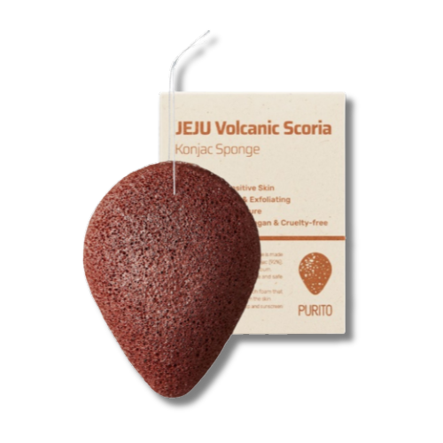 Volcanic Scoria Konjac Sponge