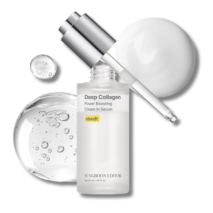 Deep Collagen Power Boosting Cream In Serum 30ml