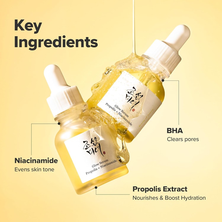 Glow Serum : Propolis+Niacinamide