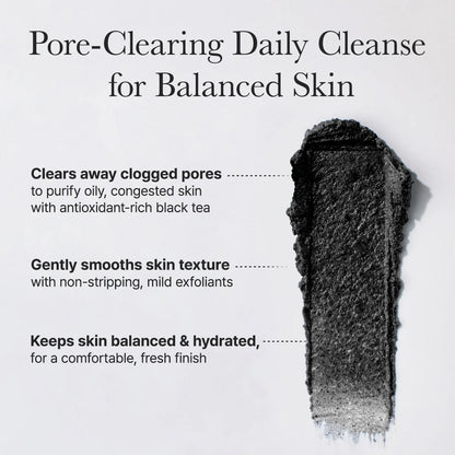 Black Tea Rice Mochi Cleanser 120g
