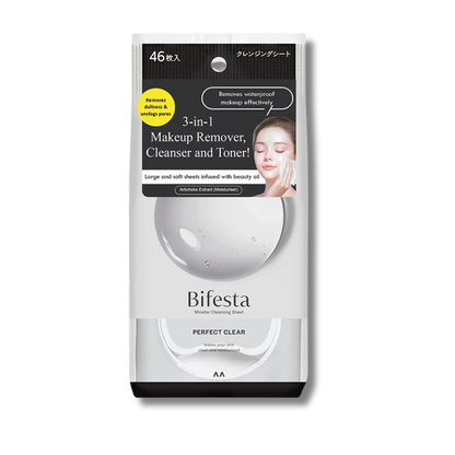 Mandom - Bifesta Micellar Cleansing Sheet Perfect Clear 46Pc
