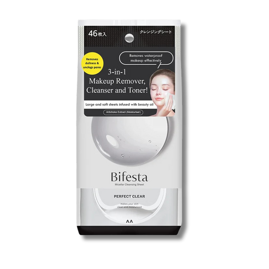 Mandom - Bifesta Micellar Cleansing Sheet Perfect Clear 46Pc