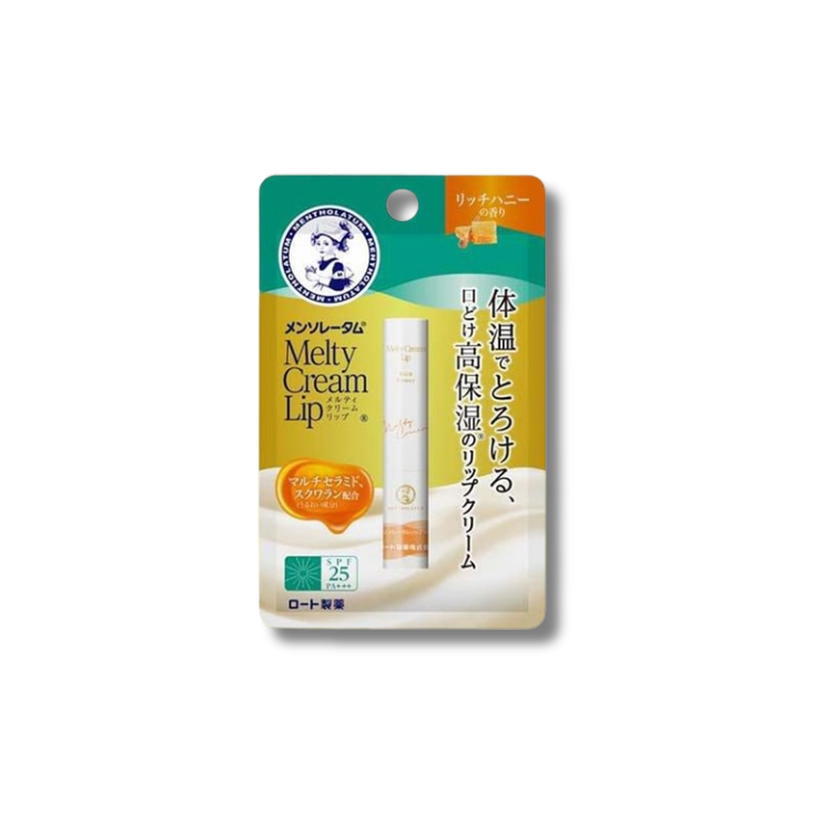 Rohto Melty Lip Cream SPF25/PA+++ - Rich Honey 2.4g