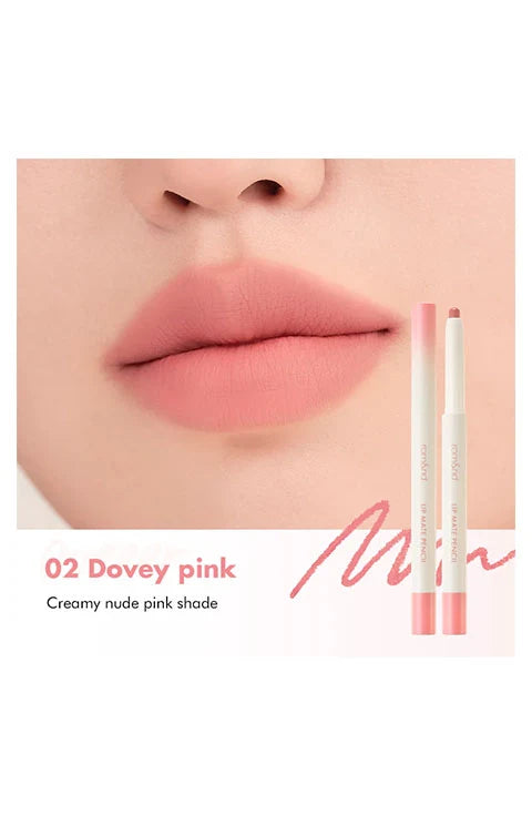 rom&nd LIP MATE PENCIL 02 DOVEY PINK