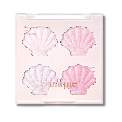 Dasique Shine Glowy Highlighter Palette #01 Twinkle Mermaid