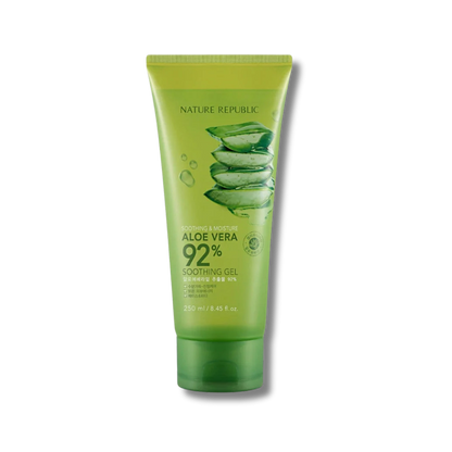 Nature Republic Soothing & Moisture Aloe Vera 92% Soothing Gel(Tube Type) 250ml