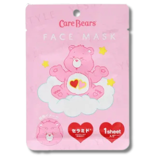 Care Bears Love A Lot Bear Face Mask [1pc]