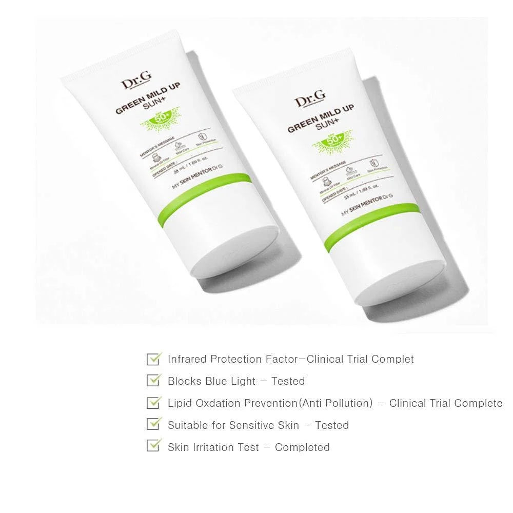 Green Mild Up Sun+ SPF50+ / PA++++