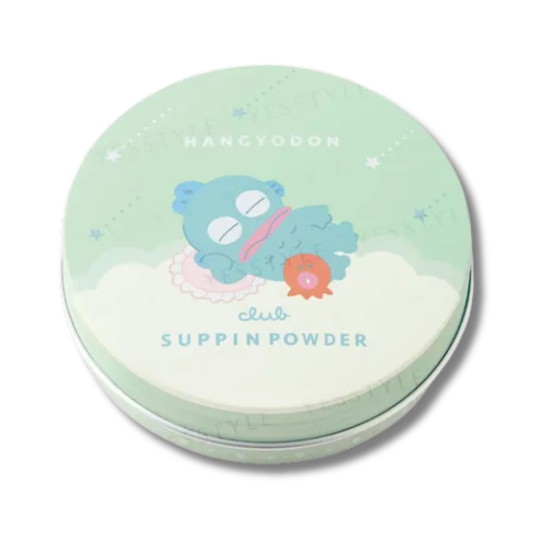 Club Suppin Powder C SANRIO Hangyodon Collaboration (White Floral Bouquet) (Limited)