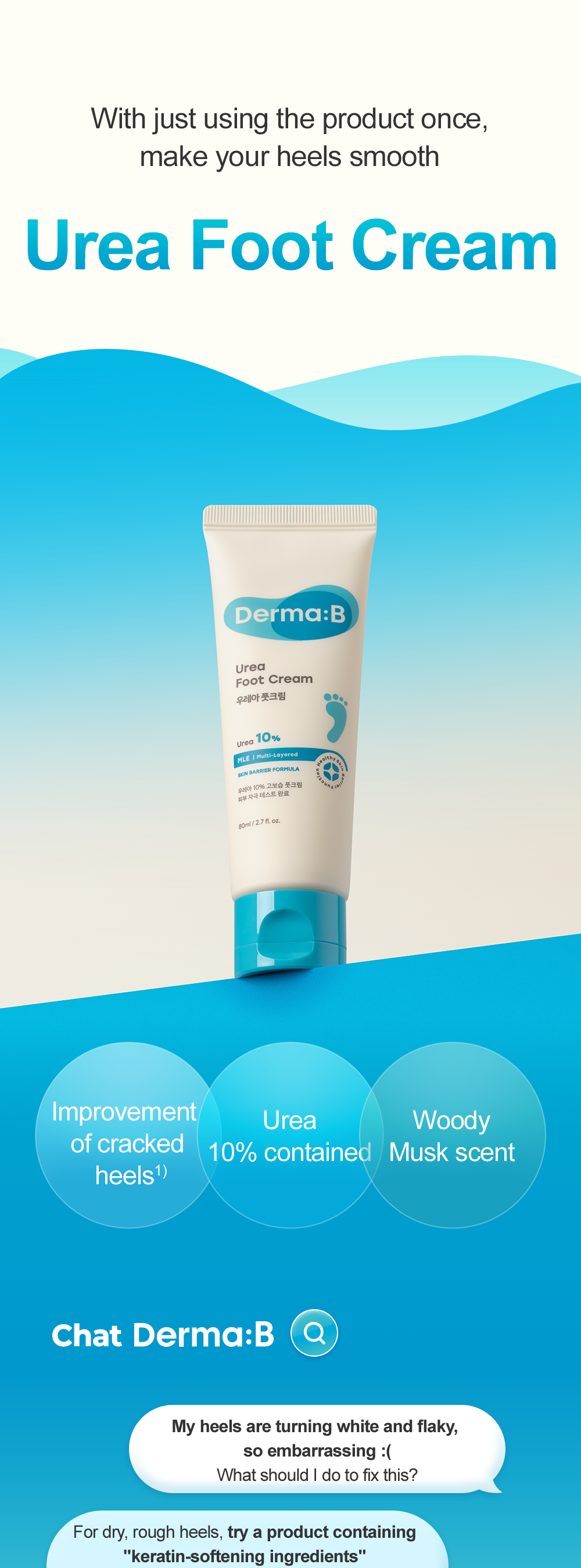 Urea Foot Cream 80mL