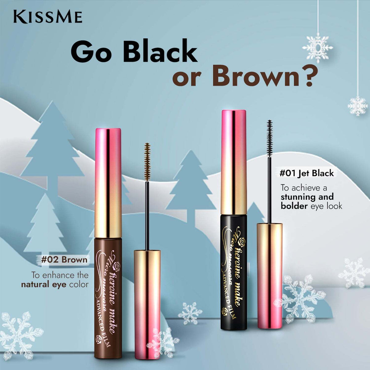 KissMe Heroine Make Micro Mascara Advanced Film EX #02