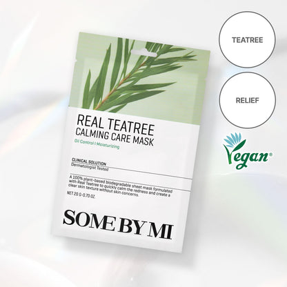 Real Teatree Calming Care Mask [1 ea]