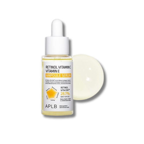 Retinol Vitamin C Vitamin E  Ampoule Serum 40ml