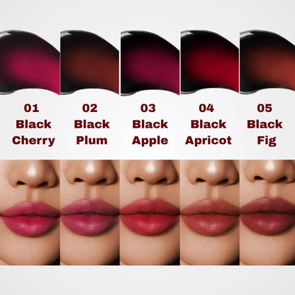 Black Peel Off Lip Tattoo #01 Black Cherry