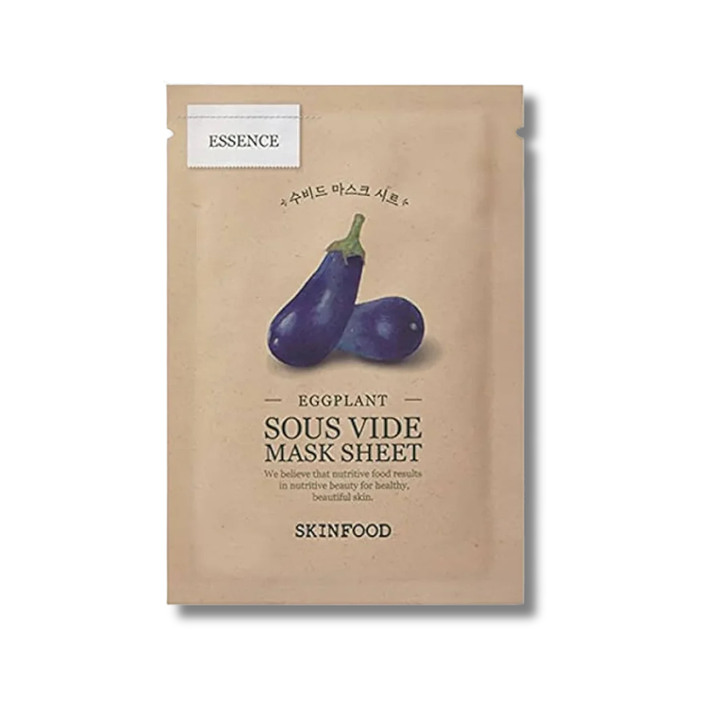 Sous Vide Mask Sheet (eggplant)
