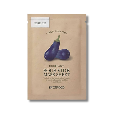 Sous Vide Mask Sheet (eggplant)