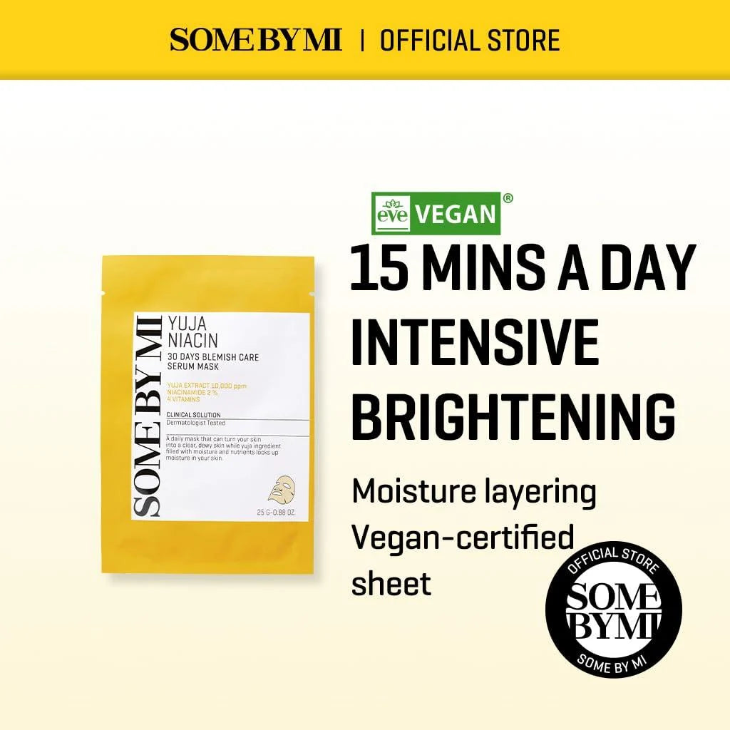 Yuja Niacin 30 Days Blemish Care Serum Mask [1 ea]