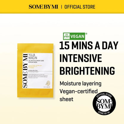 Yuja Niacin 30 Days Blemish Care Serum Mask [1 ea]