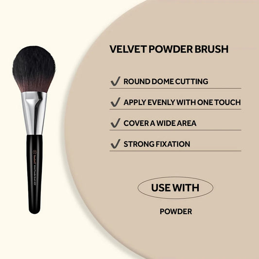 Velvet powder brush 423