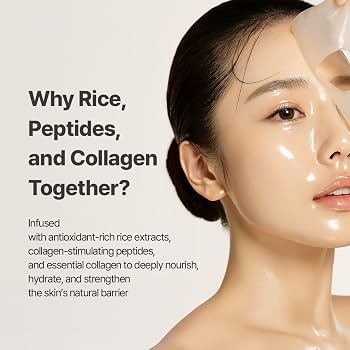 Rice Pepta Collagen Gel Mask (4ea)