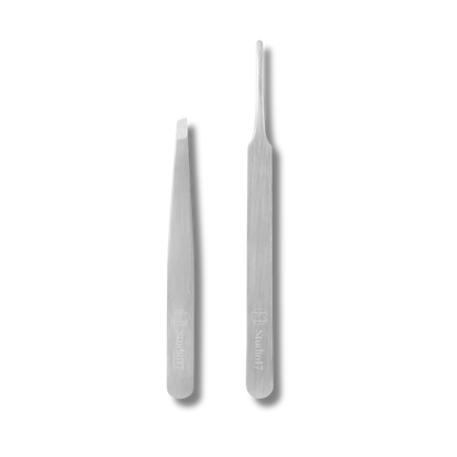 Makeup tweezer duo