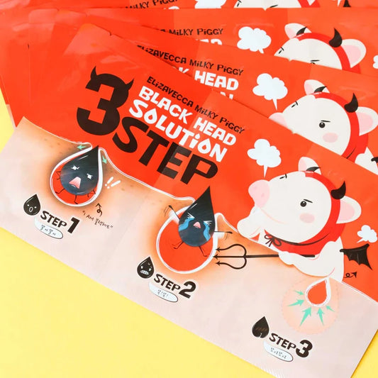 Milky Piggy Black Head 3 Step Solution