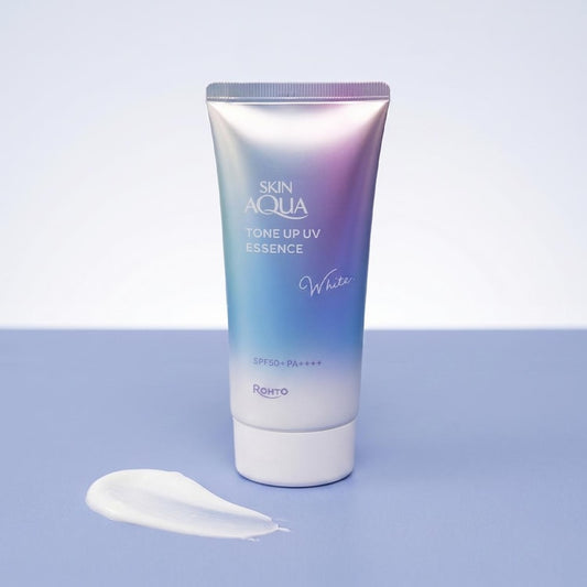 Rohto Skin Aqua Tone Up Uv Essence White Spf50 +2026 80G