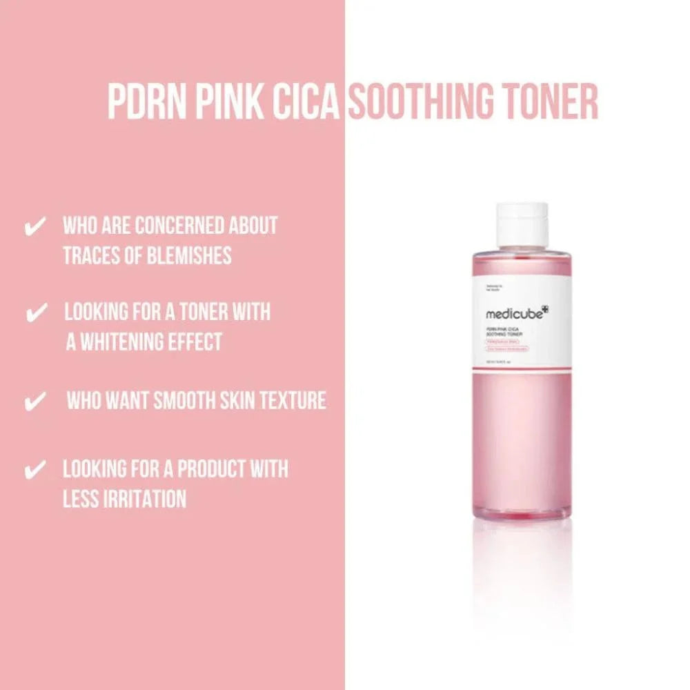 PDRN Pink Cica Soothing Toner 250mL