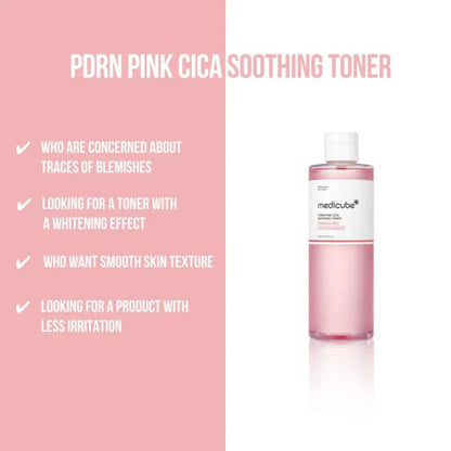 PDRN Pink Cica Soothing Toner 250mL
