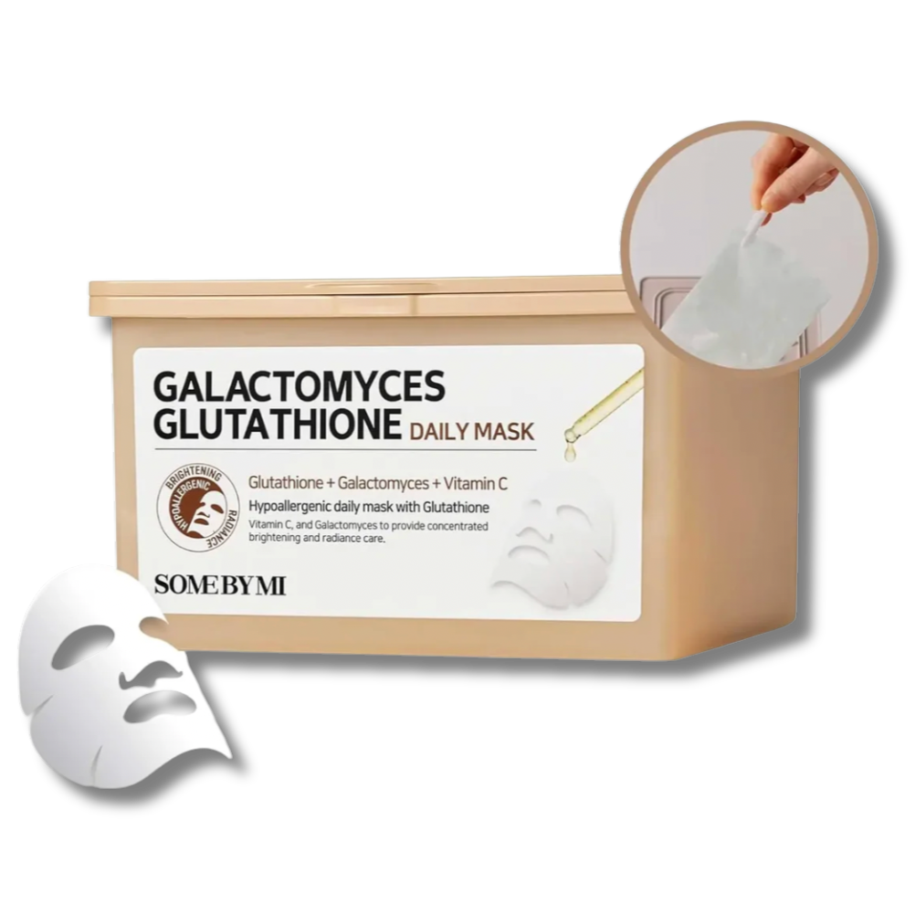 Galactomyces Glutathione Daily Masks [30sheets]
