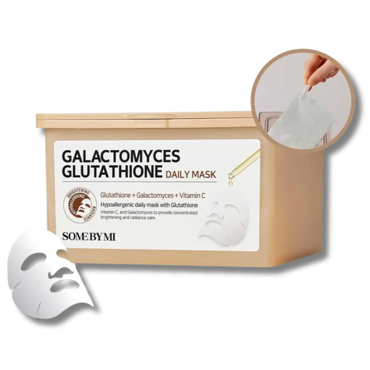 Galactomyces Glutathione Daily Masks [30sheets]