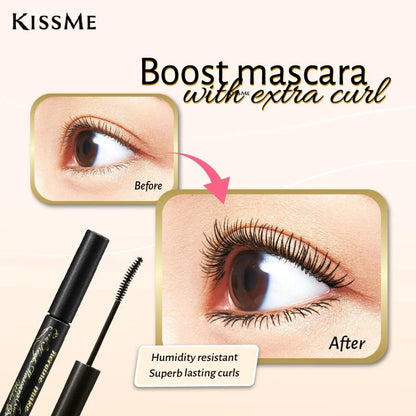 KissMe Heroine Make Curl Keep Mascara Base WP #01 Clear Black