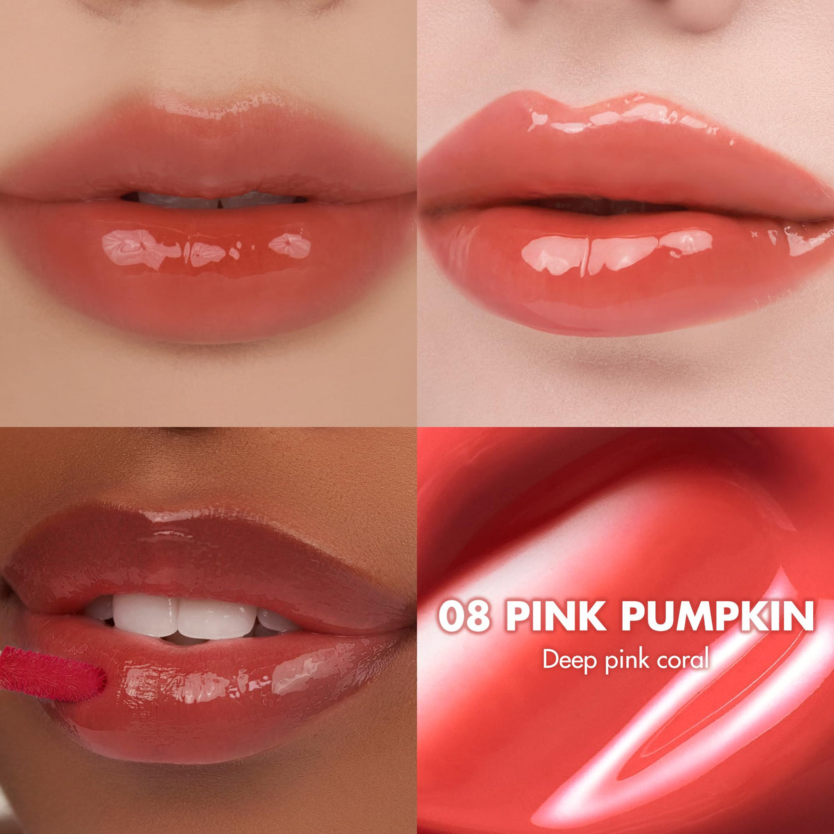 rom&nd THE JUICY LASTING TINT 08 PINK PUMPKIN