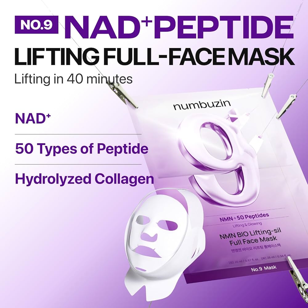No.9 NAD Bio Lifting Full Cover Facial Mask (+GWP)
