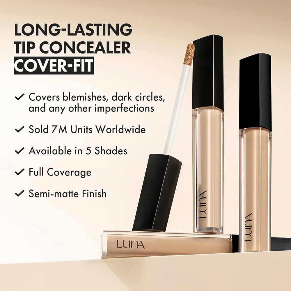 Long Lasting Tip Concealer Cover Fit 02 Beige