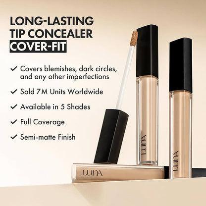 Long Lasting Tip Concealer Cover Fit 02 Beige