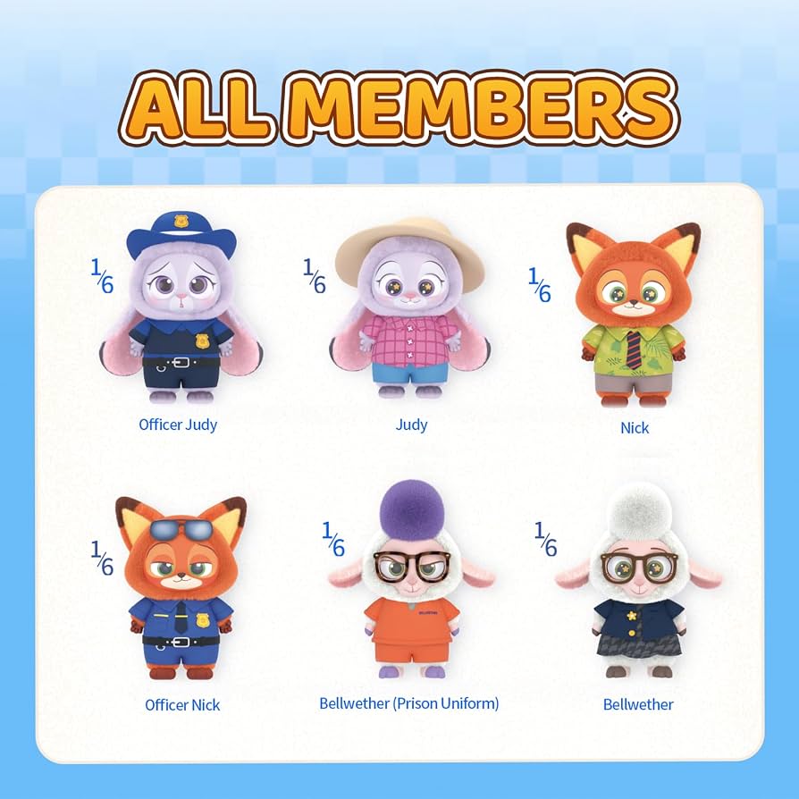 MINISO Disney Zootopia Series