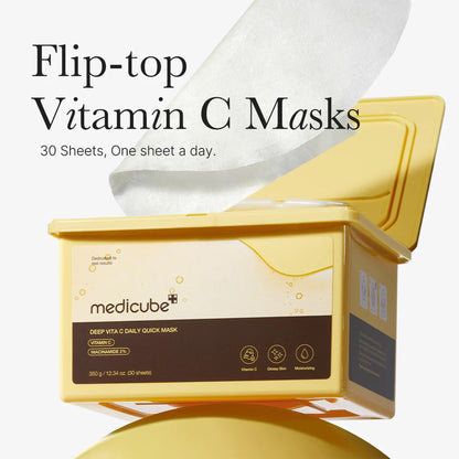 Deep Vita C Daily Quick Mask [30 pcs]