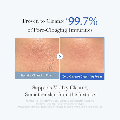 Zero Pore Clearing Capsule Cleansing Foam 120g