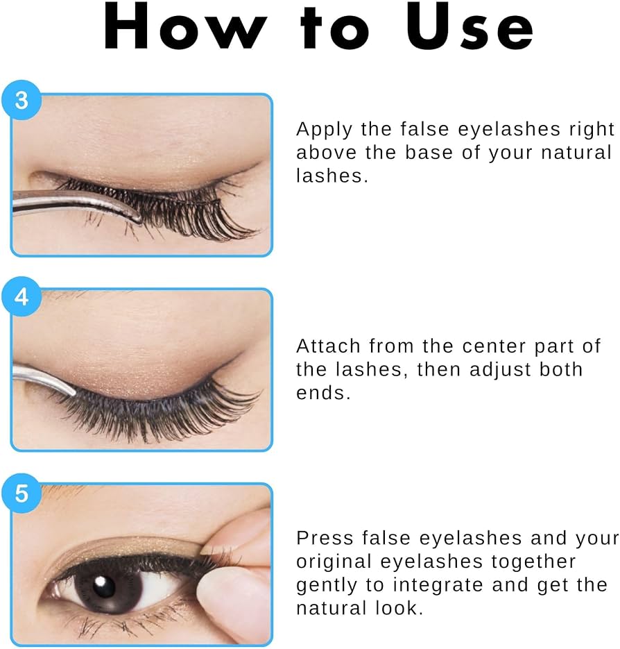 D-UP EYELASHES Fixer EX 553 (Black) (English Version)