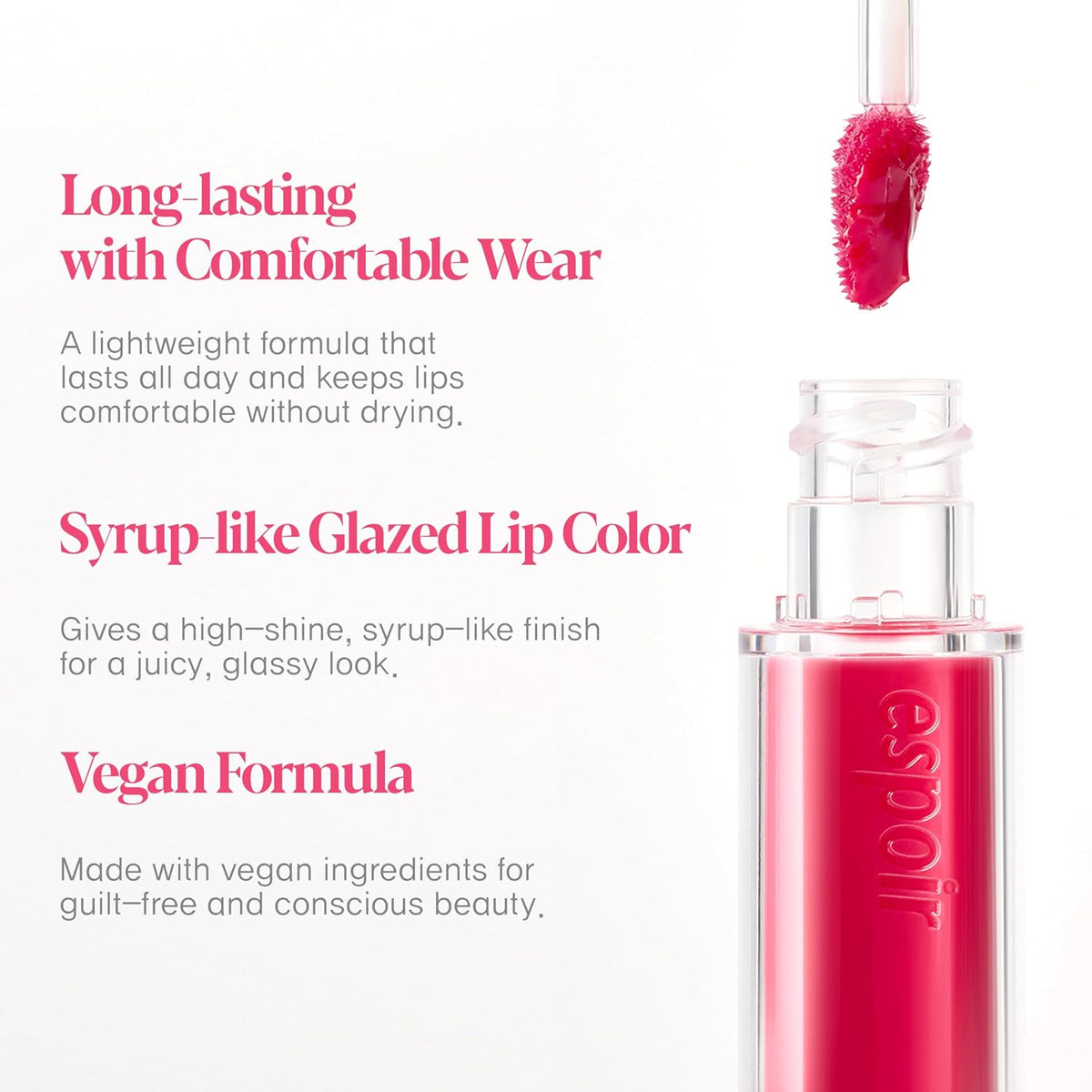 espoir Couture Lip Tint Glaze Odd Coral