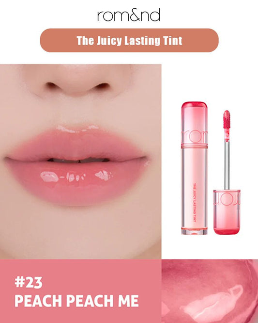 rom&nd THE JUICY LASTING TINT 23 PEACH PEACH ME