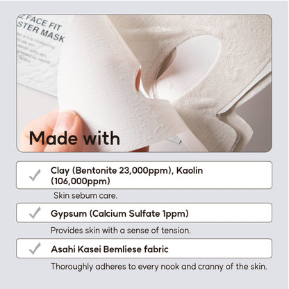 Face Fit Plaster Mask 20g [4ea]