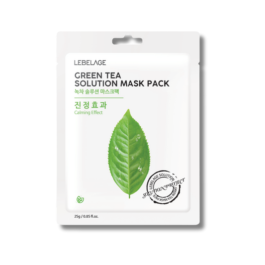 Solution Mask Pack - Green Tea [1 pc]